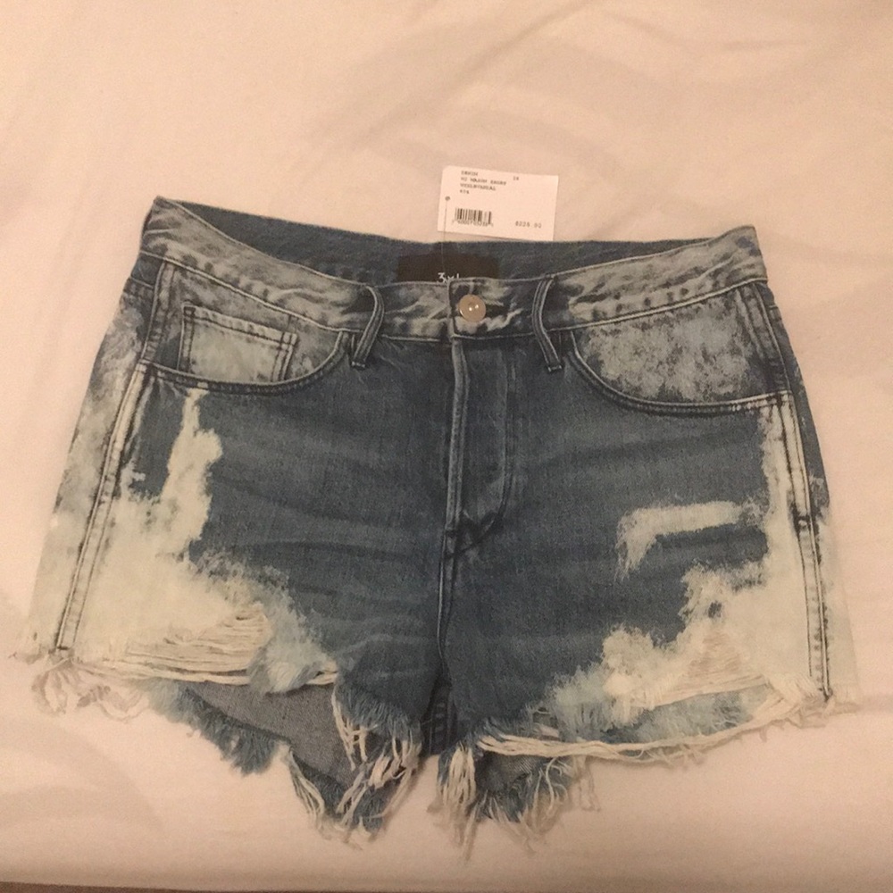 3x1 denim shorts